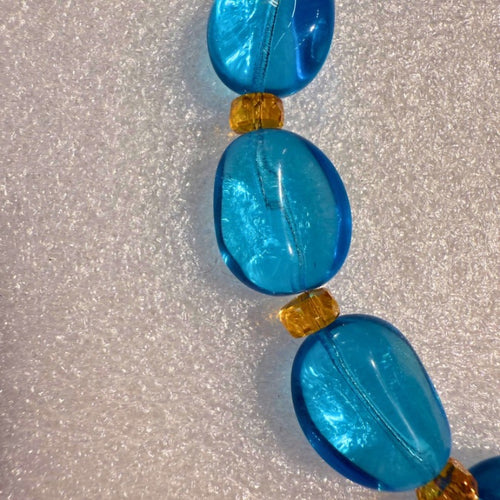 Collier Balade Bleu