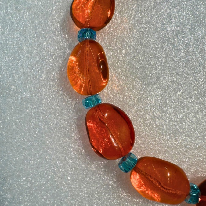Collier Balade Orange