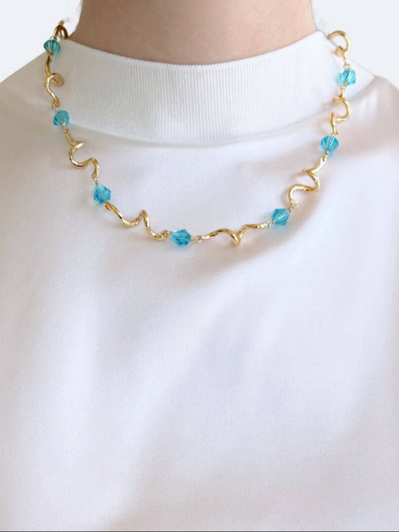 Collier  Doré Arabesque