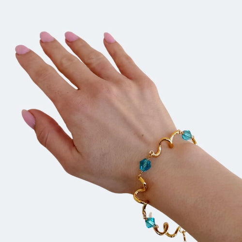 Bracelet Doré Arabesque