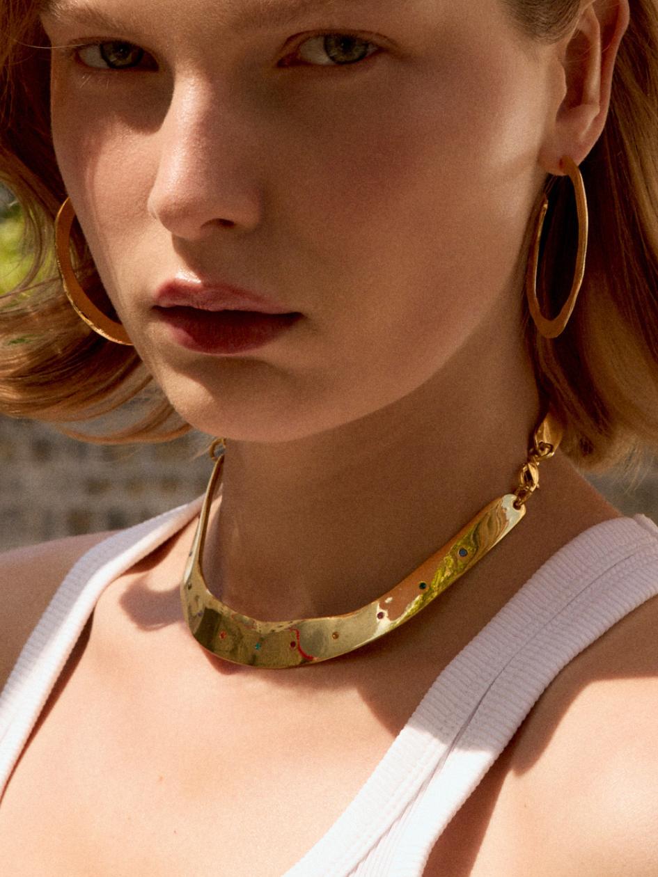 Collier doré L'Amoroso