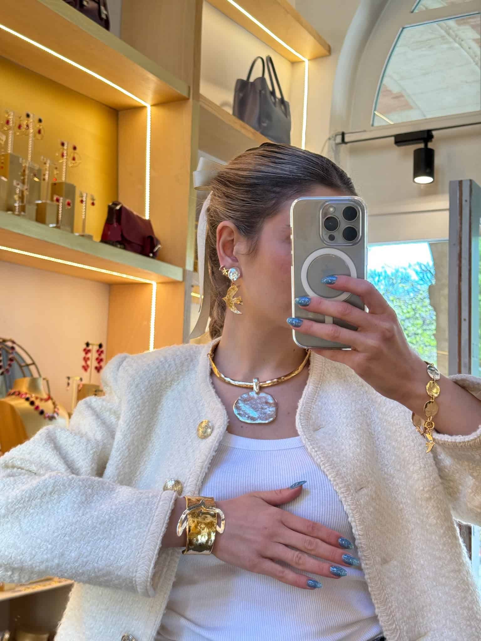Gold Plated Silver Arabian Nights Necklace
