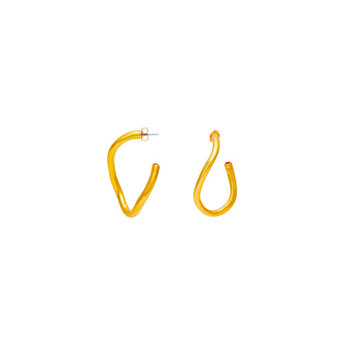 Boucles D'oreilles Percées Doré Padmée