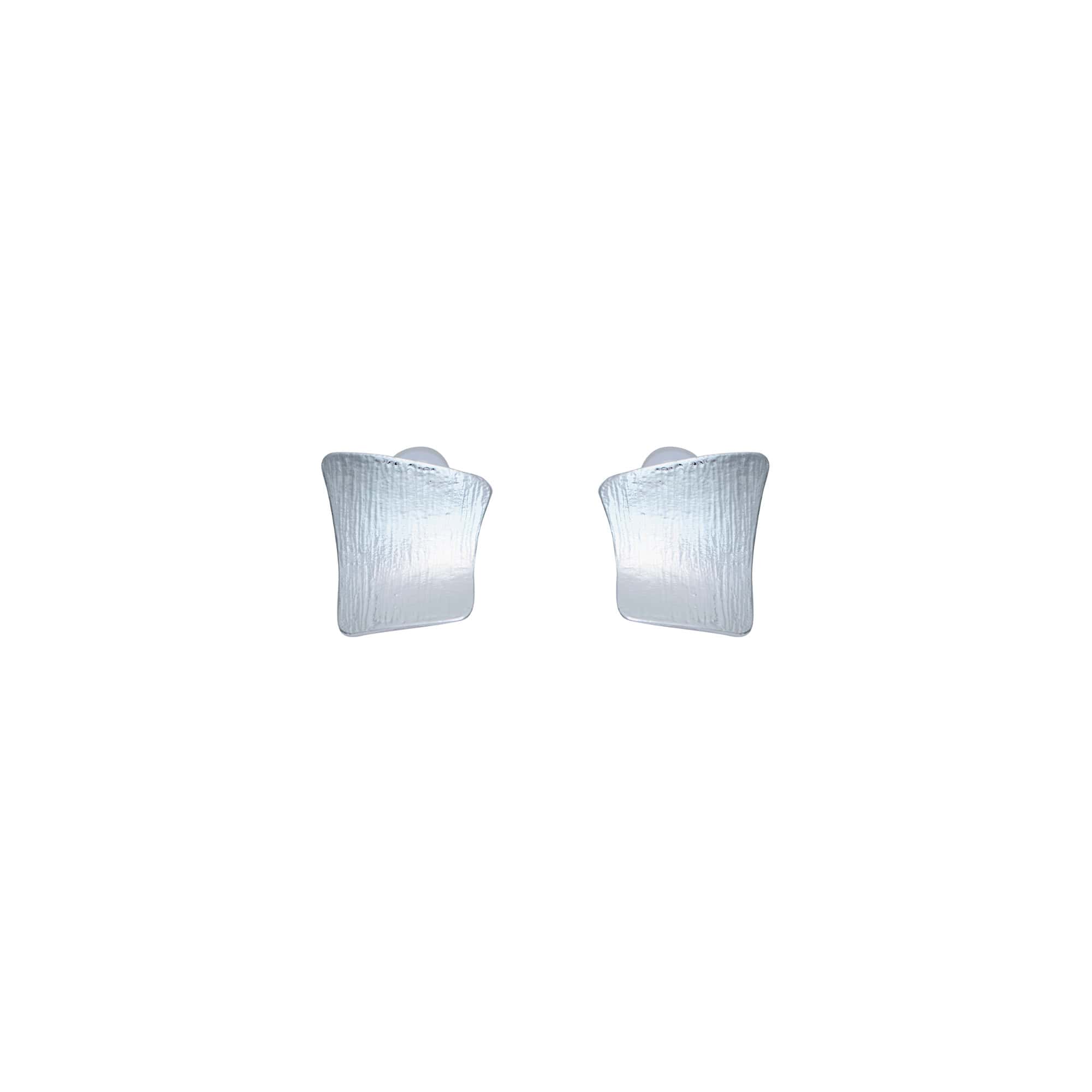 Silver Padmée Clip-On Earrings