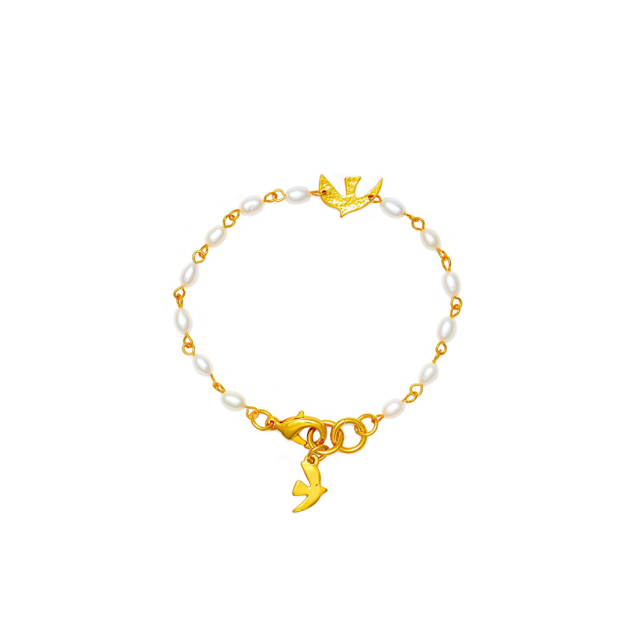 Gold-plated Padmée Bracelet