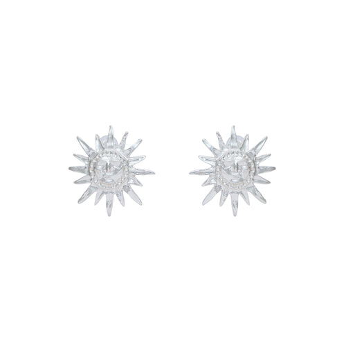 41 Degrees Silver Clip-on Earrings