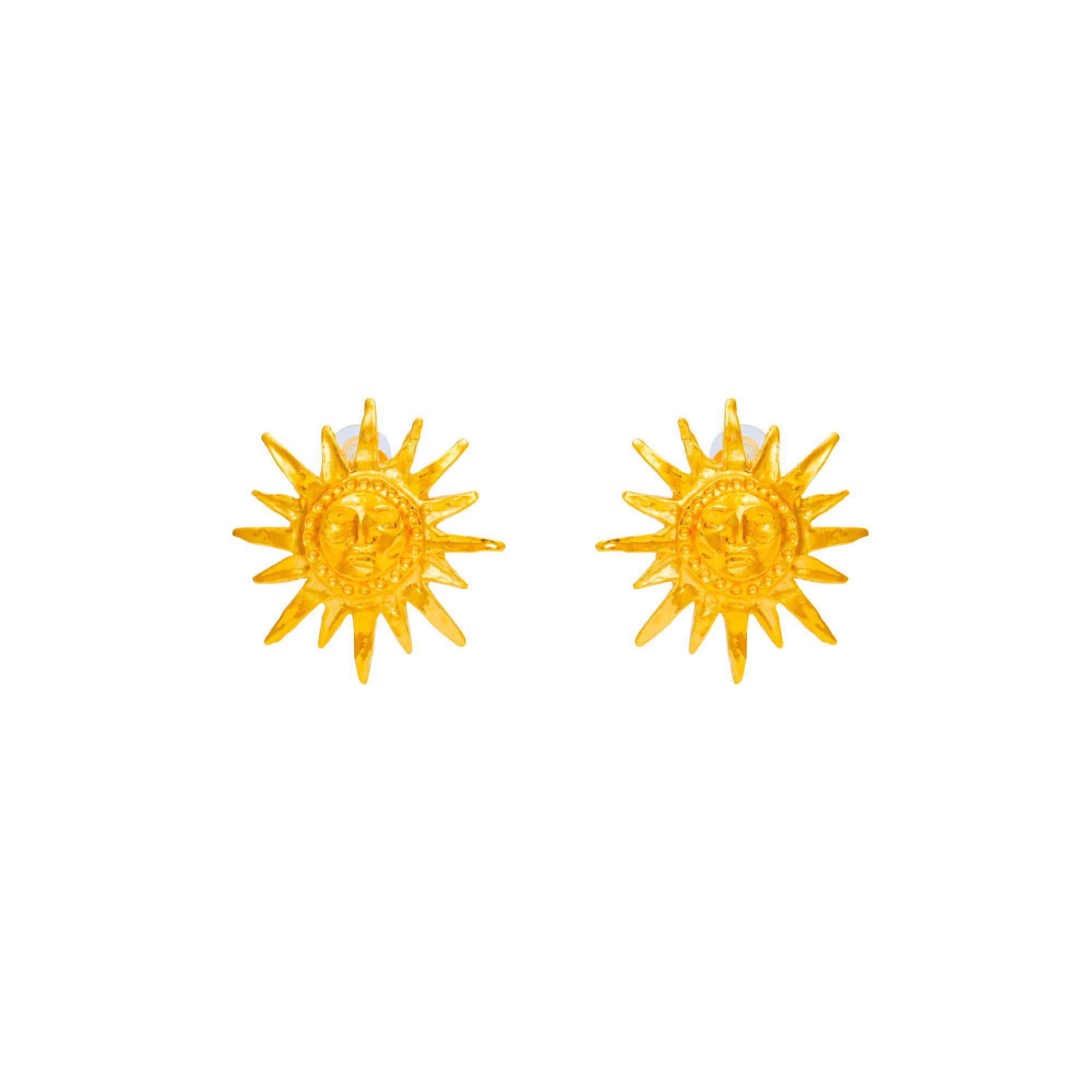 41 Degrees Gold Clip-On Earrings