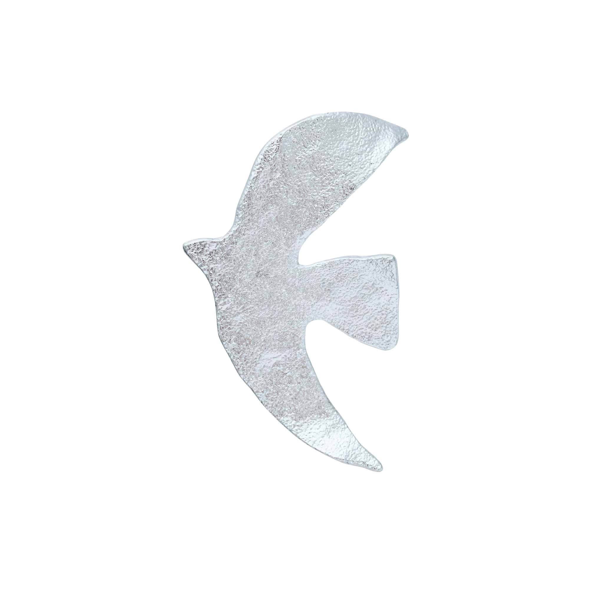 Silver Travel Brooch