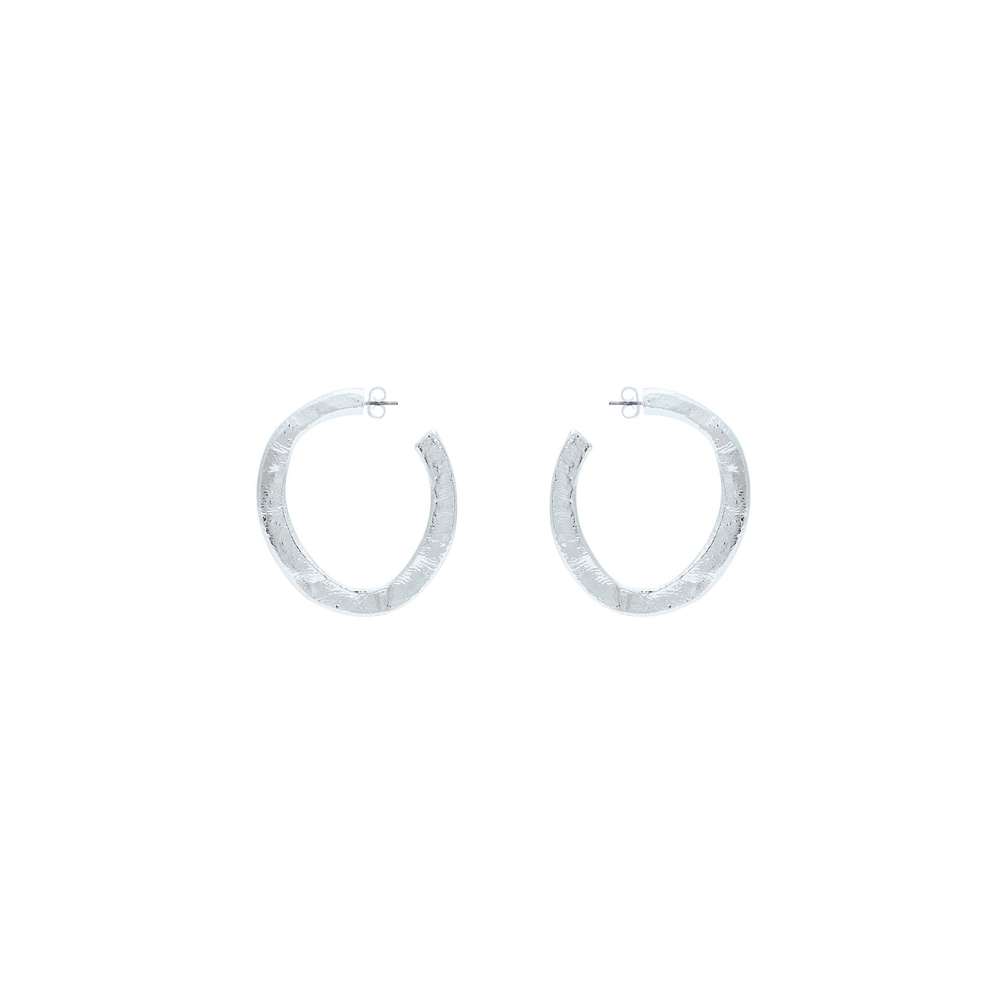 Olala Silver-Plated Pierced Earrings