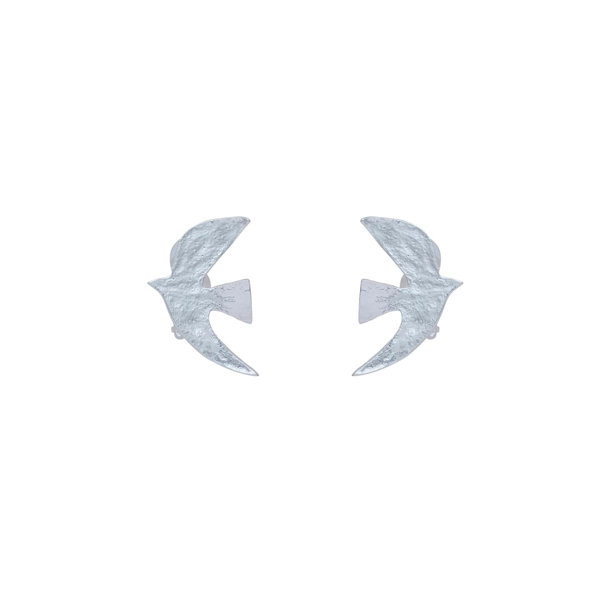 Silver Clip-On Earrings Travel