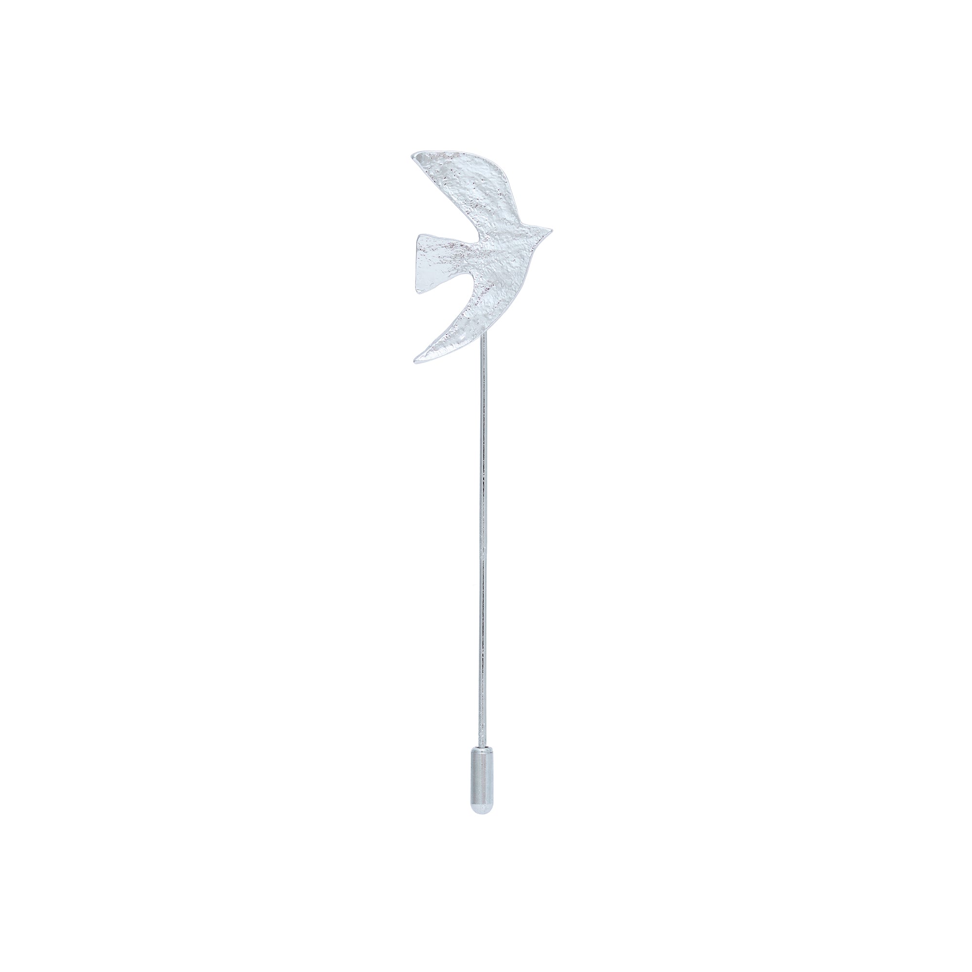 Silver Plated Travel Brooch