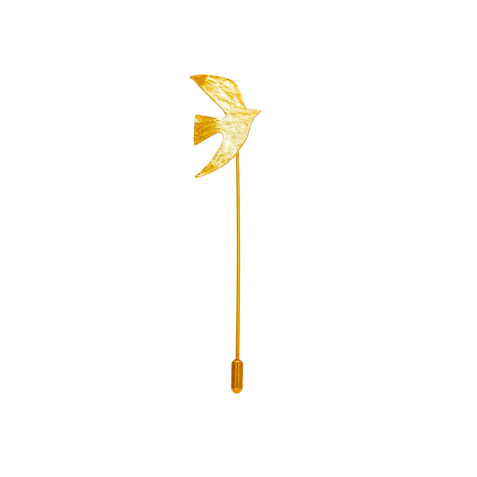 Gilded Travel Brooch