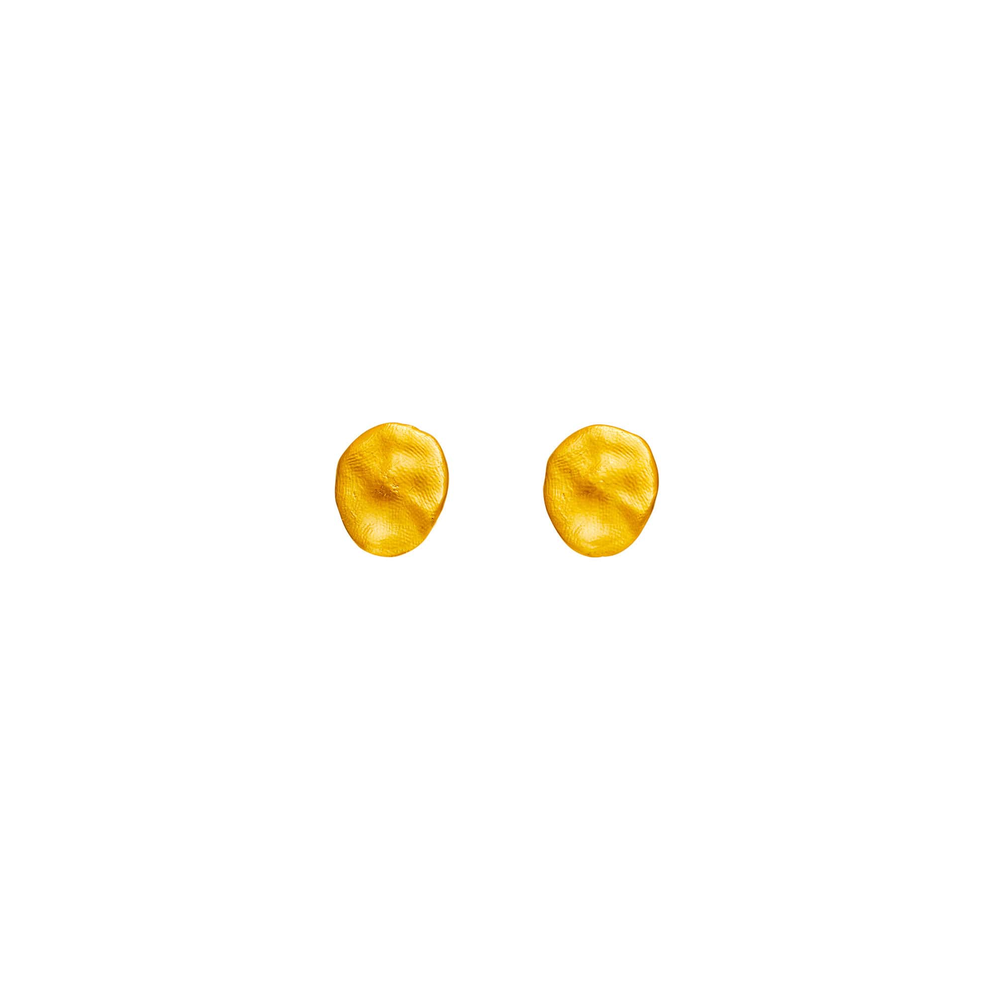 Mille et Une Nuits Gold Clip-On Earrings