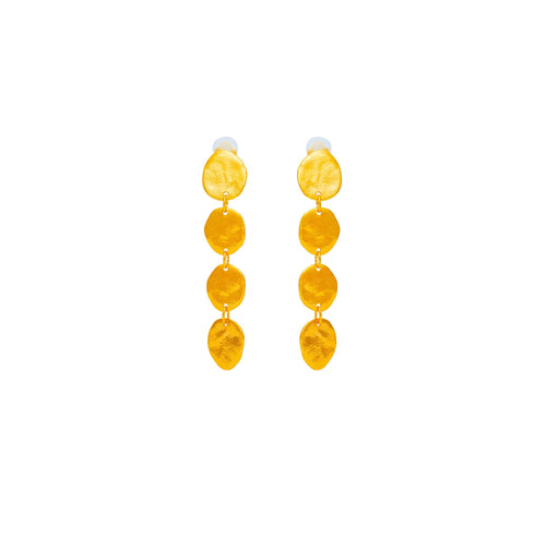 Boucles d'oreilles Clip Doré Mille Et Une Nuit