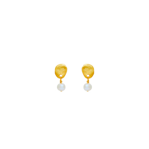 Boucles D'oreilles Percées Doré Mille Et Une Nuit