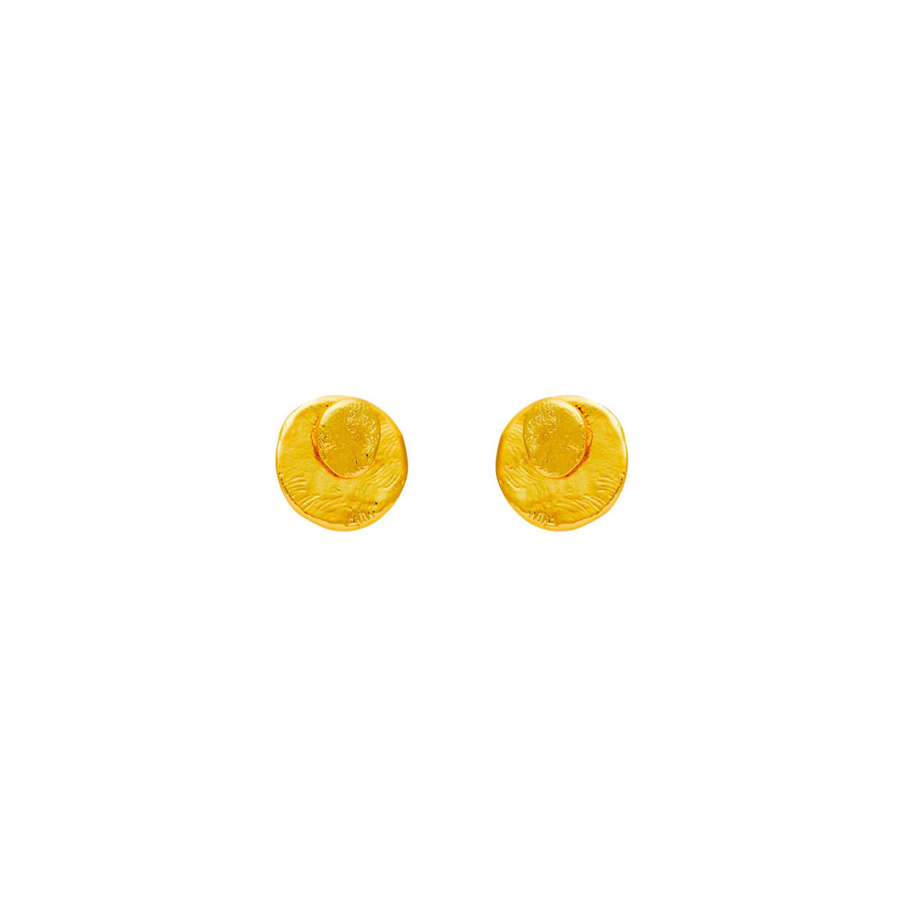 Boucles D'oreilles Percées Doré Mille Et Une Nuit