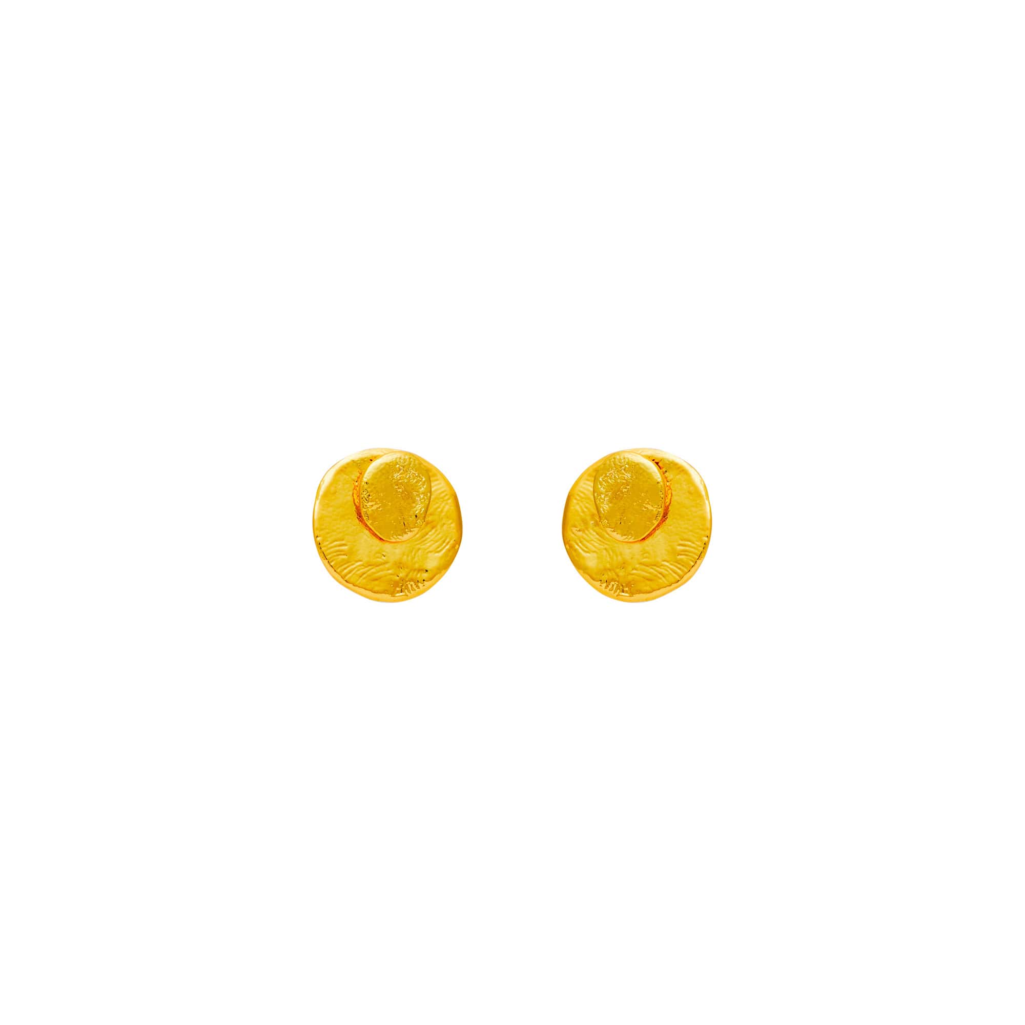 Boucles D'oreilles Percées Doré Mille Et Une Nuit