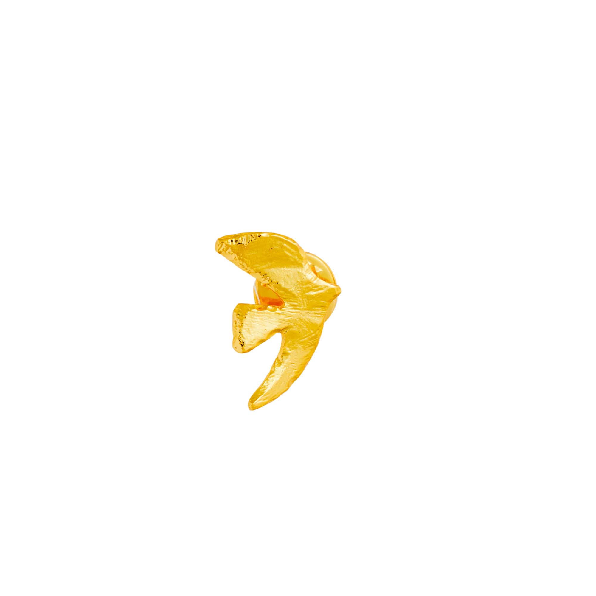 Gold Travel Brooch