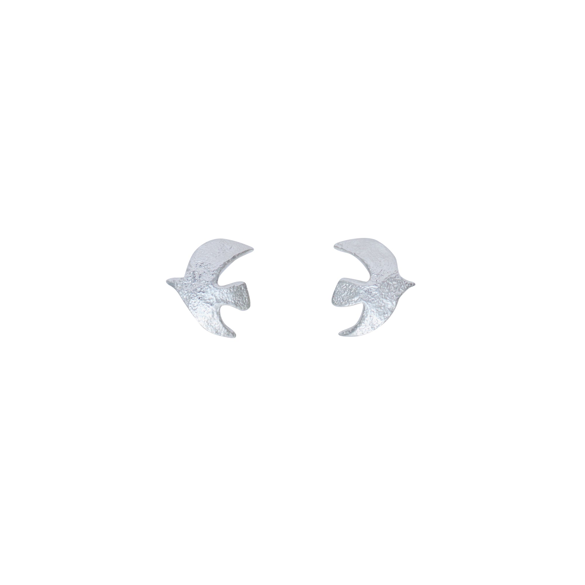 Silver Pierced Travel Earrings