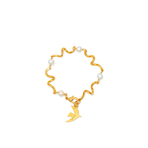 Bracelet Doré Arabesque