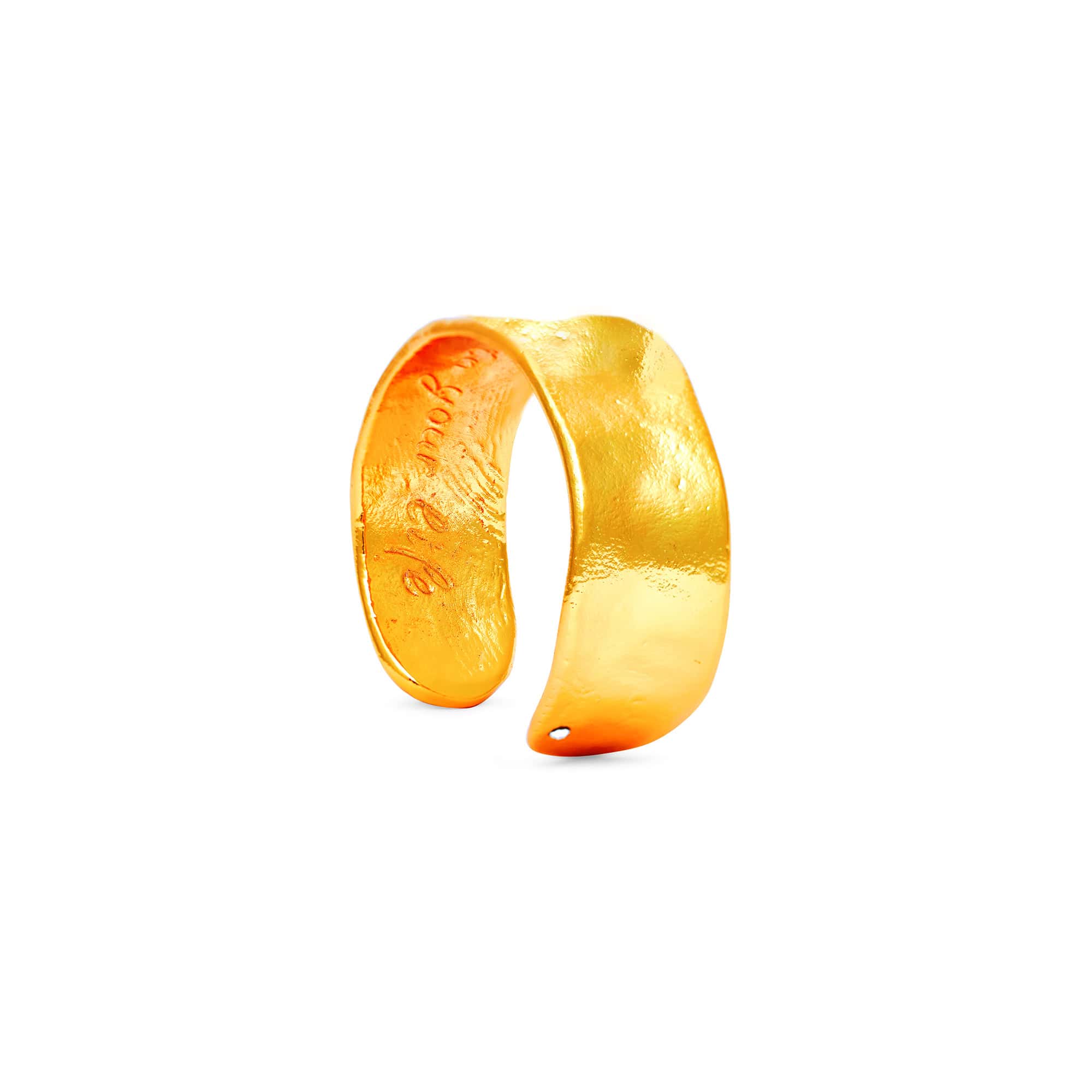 One Thousand and One Nights Gold Cuff Bracelet