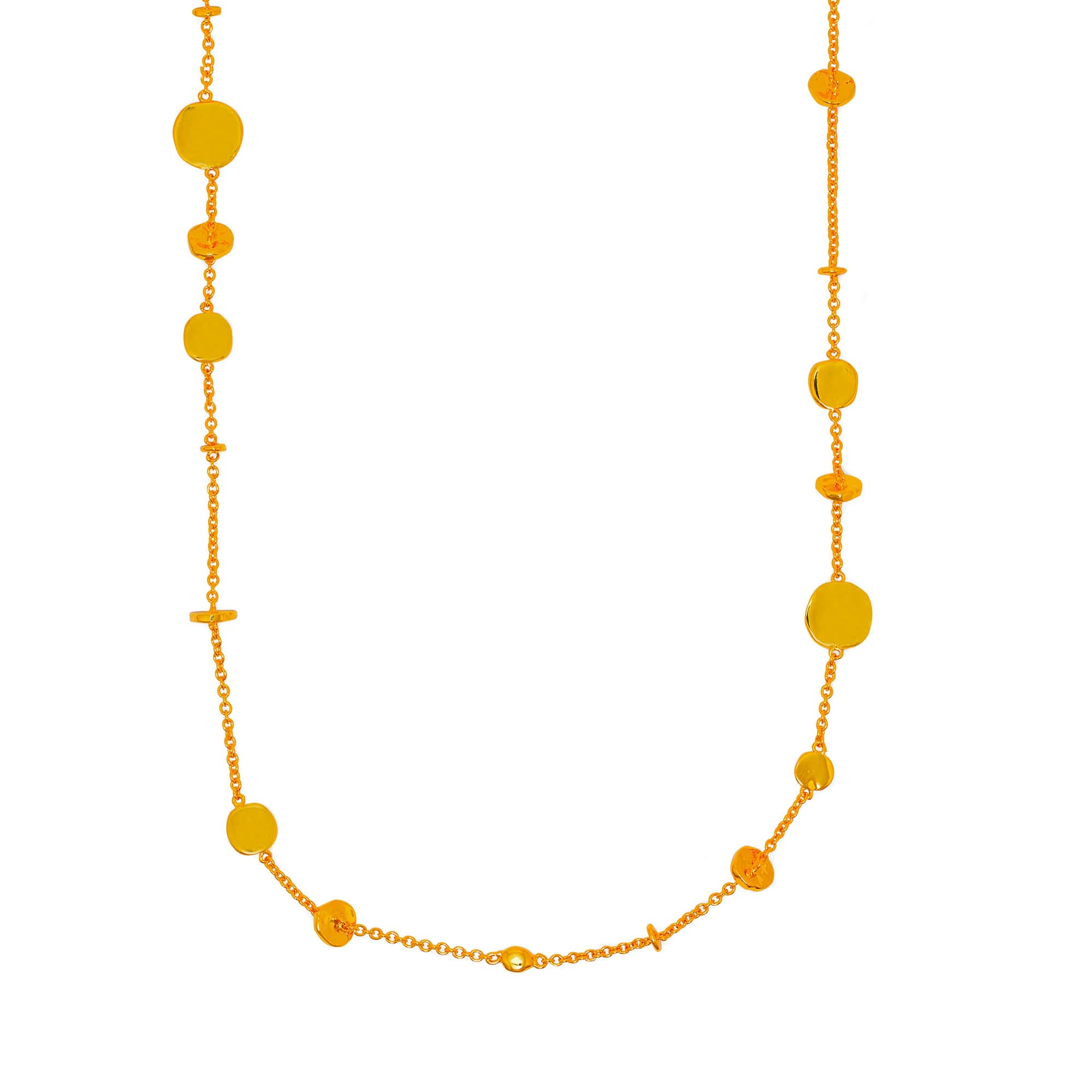 Golden Milky Way Necklace