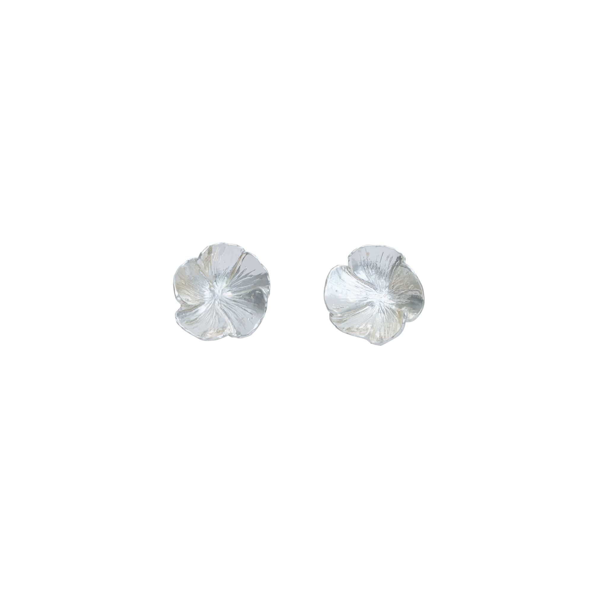 Silver-Plated Clip-On Earrings Paris